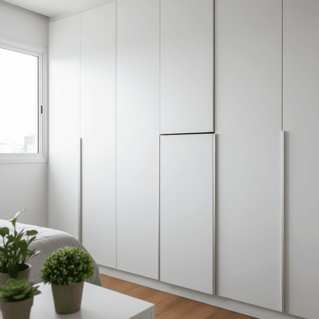 Porta de armário desalinhada: ajuste simples ou defeito de fábrica?